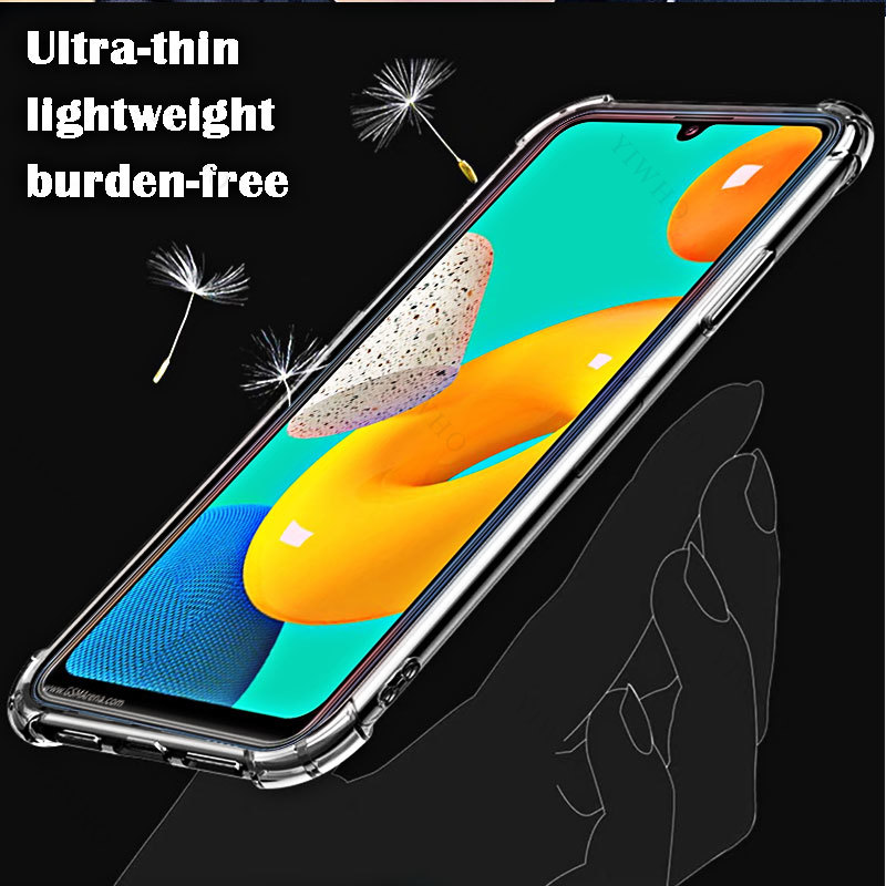 Für Samsung Galaxy M32 Clear Phone Soft Case HD transparent für Samsung M 32 6.4 "SM-M325FV stoß feste Anti-Kratz-Abdeckungen Shell – Detail 3
