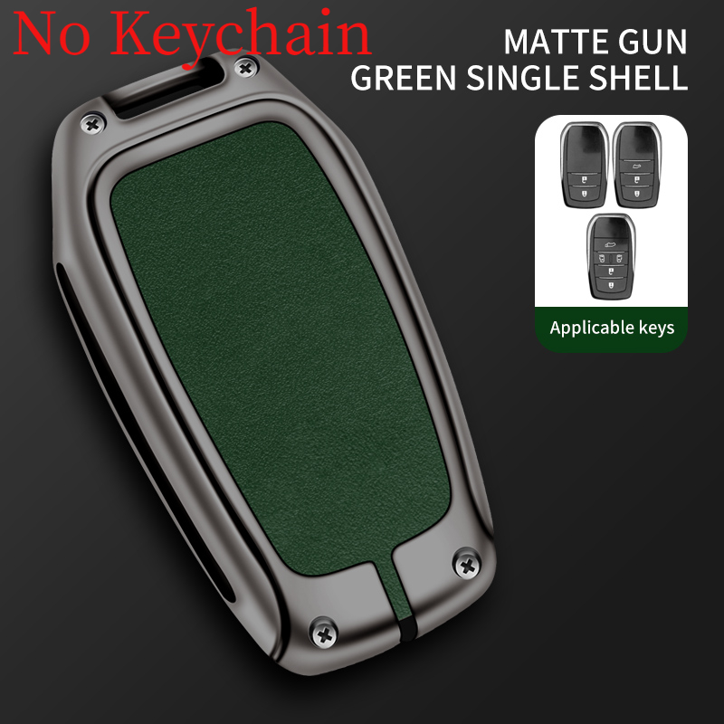 Custodia per chiave auto in pelle metallica Shell per Toyota Hilux Fortuner Land Cruiser 200 Camry Sienna RAV4 Previa Highlander Protector 19 Custodia per chiave auto in pelle metallica Shell per Toyota Hilux Fortuner Land Cruiser 200 Camry Sienna RAV4 Previa Highlander Protector - Se855254d5a2a4cb6a708374ae6933ce0m