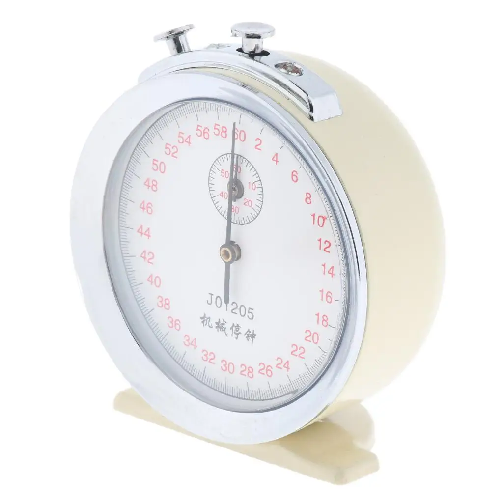60s Mechanical Clock Stopwatch Physics Experiment Timer Sports