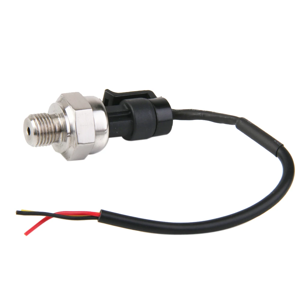 5V DC G1/4 Pressure Transducer Sensor 0-10MPa for Oil Fuel Gas Air