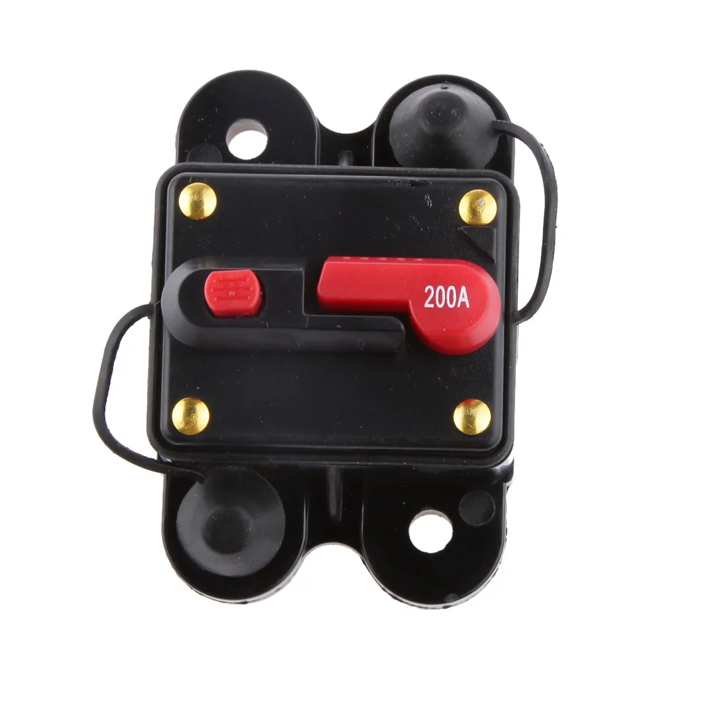 Waterproof 20 Circuit Breaker   Holder Inline  For  Marine Boat Stereo Switch Audio Inverter System 
