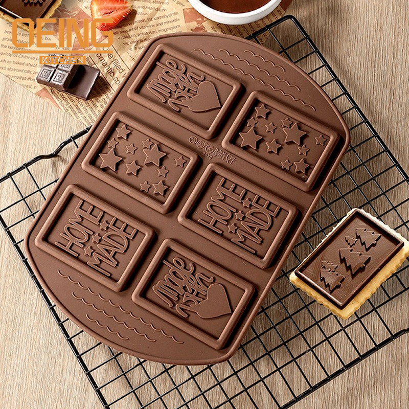 Description Picture 3 of itemSilicone Chocolate Baking Mold Creative Handmade Multi-Pattern for Kitchen Biscuit Cakes Dessert Bakeware Decorating Tools