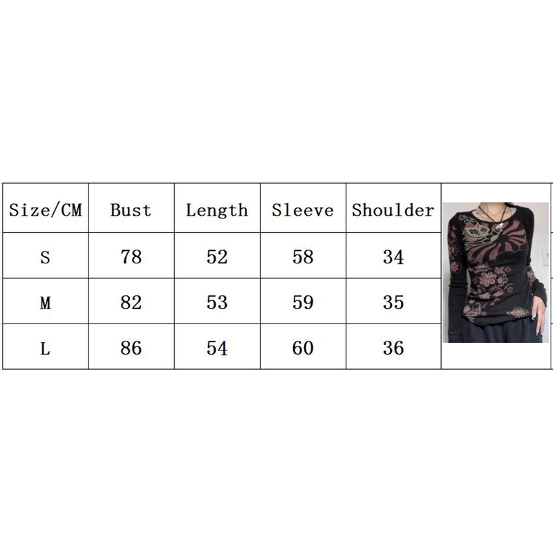 Hot Leathers Glc3183 Sugar Skull Black Long Sleeve Ladies T-shirt