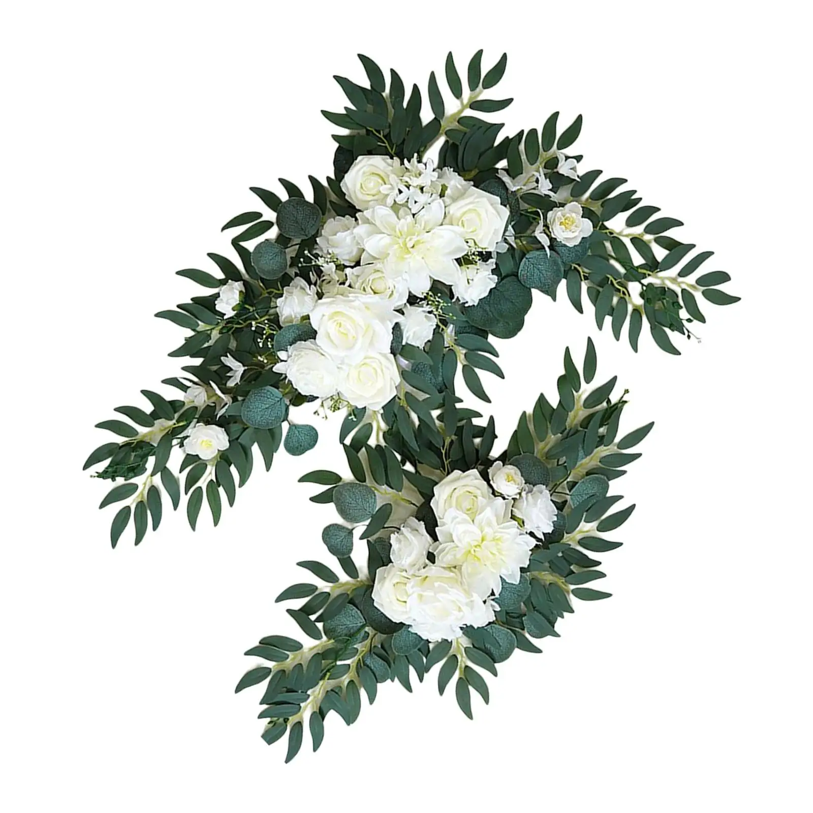 Artificial Flowers Swag Floral Swag Backdrop Rustic for wedding Table