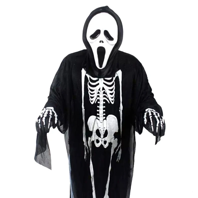 Haunted Black Robe with Dress Costume, Adult Halloween Costume|Darkside  Displays