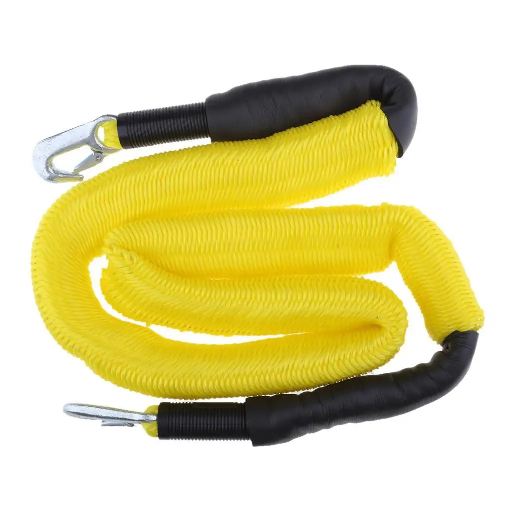 19.6 ft Bungee Cord Rope Shock Cord Boat Docking Yellow
