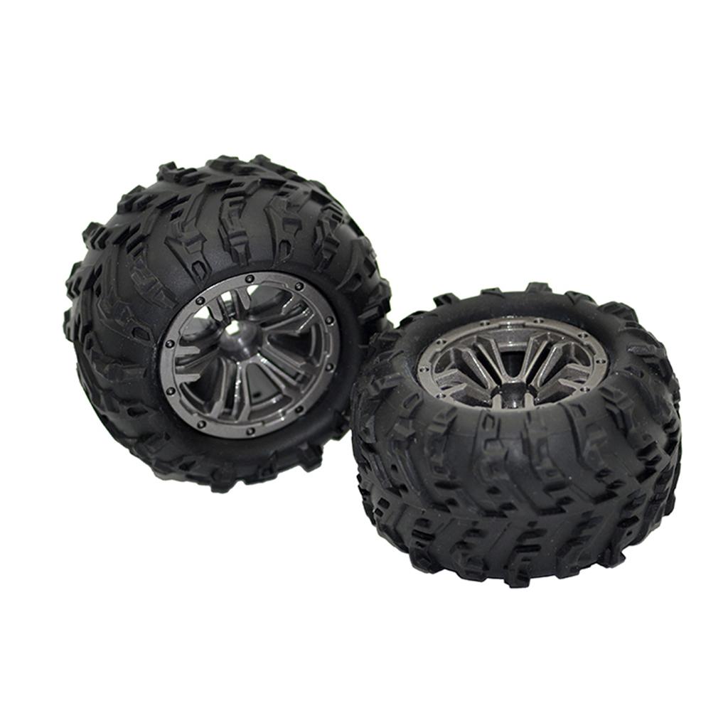 Set/2pcs Wheel Tires for 1:20 9145 Four-wheel  Truck Part