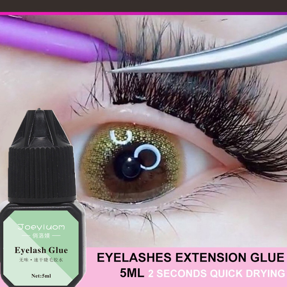 Best of 5ml No Irritation Eyelashes Extension Glue Quick Drying Long Lasting Waterproof Adhesive Black Eyelash Cluster Glue Makeup Tool Reviews & Tips