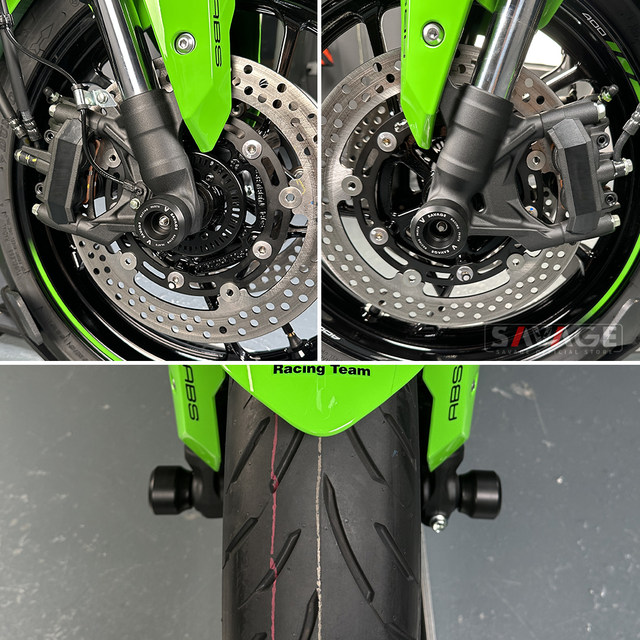 59-86-02 OVER RACING フロントアクスルスライダー ZX-4R/25R