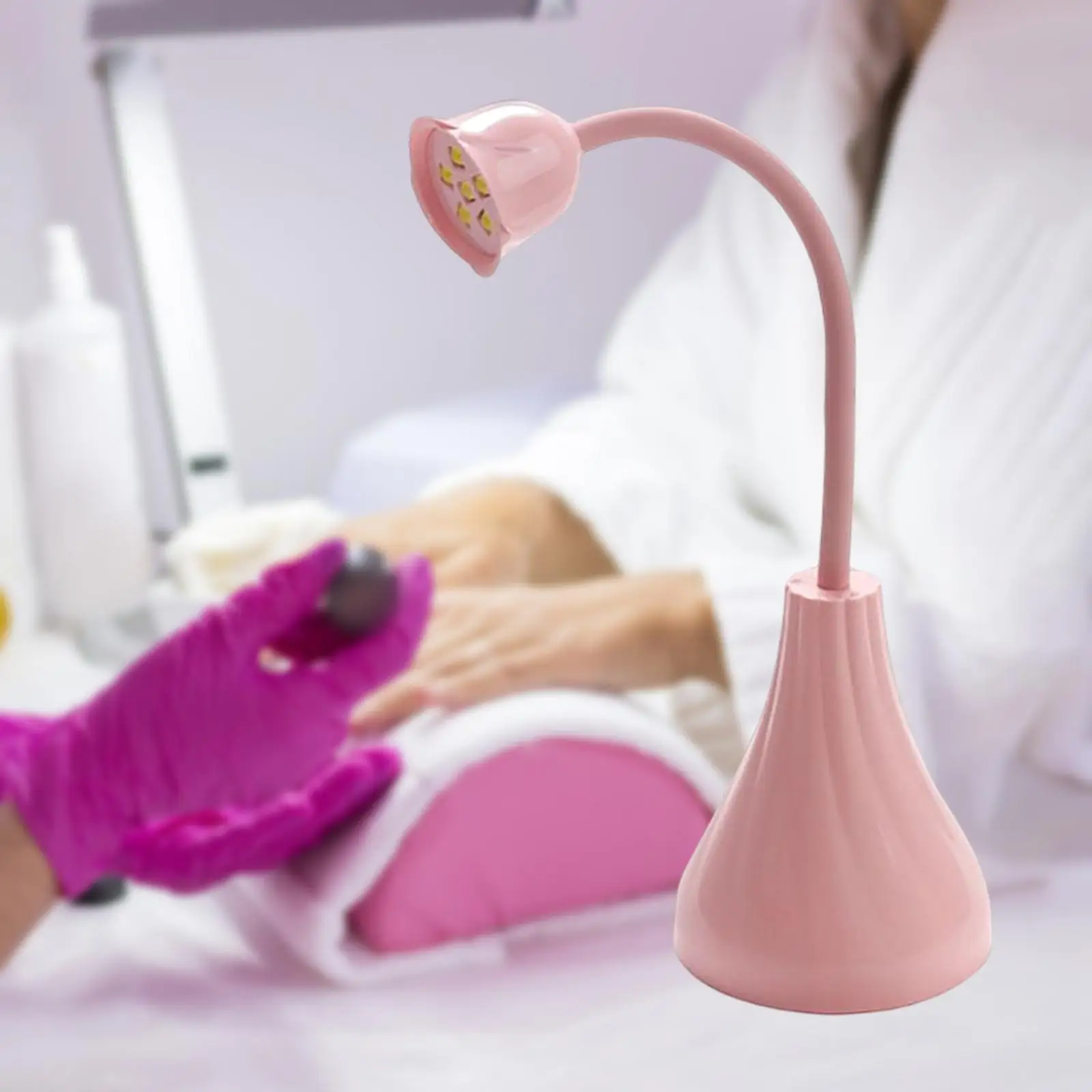 Nail Lamp LEDer 6 LEDs Beauty Accessories, USB Charging   Lamp Nail 6 Hours  Tools ,for Girls Nails
