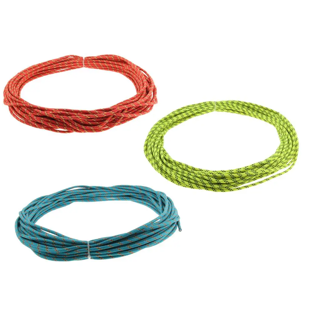 30m Rock  Climbing Safety Sling Rappelling  Rope Auxiliary Cord
