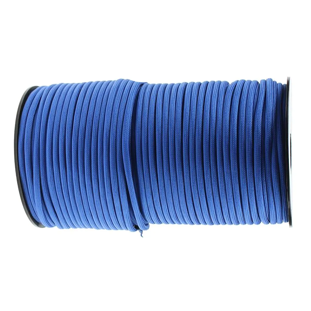 Roll of Polyester Cord Tent Guyline  Camping Rope, Parachute Cords Safety Sling Guy  Bracelet Making Packaging Rope