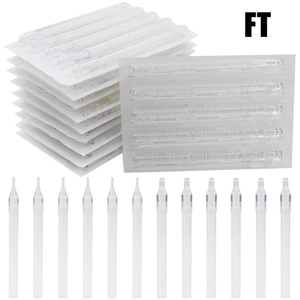 Best of New White Clearly 50PCS 5 / 7 / 9 / 11F Tattoo Long Tips Flat Size Disposable Plastic Long Tattoo Tips Nozzle Tube For Tattoo Supplies Reviews & Tips