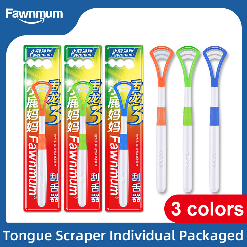 Best of Fawnmum Silicone Tongue Scraper Cleaning Brush Food Grade Oral Care To Keep Fresh Breath 6Color Pack Tongue Clean Tongue Scraper Reviews & Tips