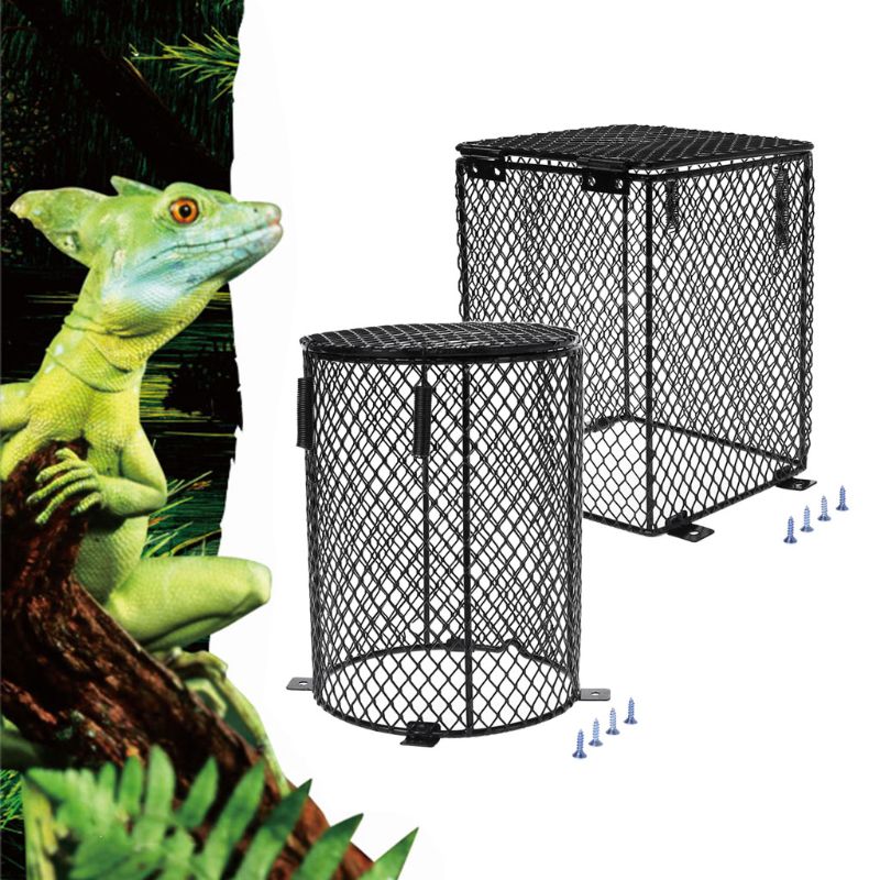 Title 5, Reptiles Heat Lamp Guard Ceramic Heat Bulb Lamp...