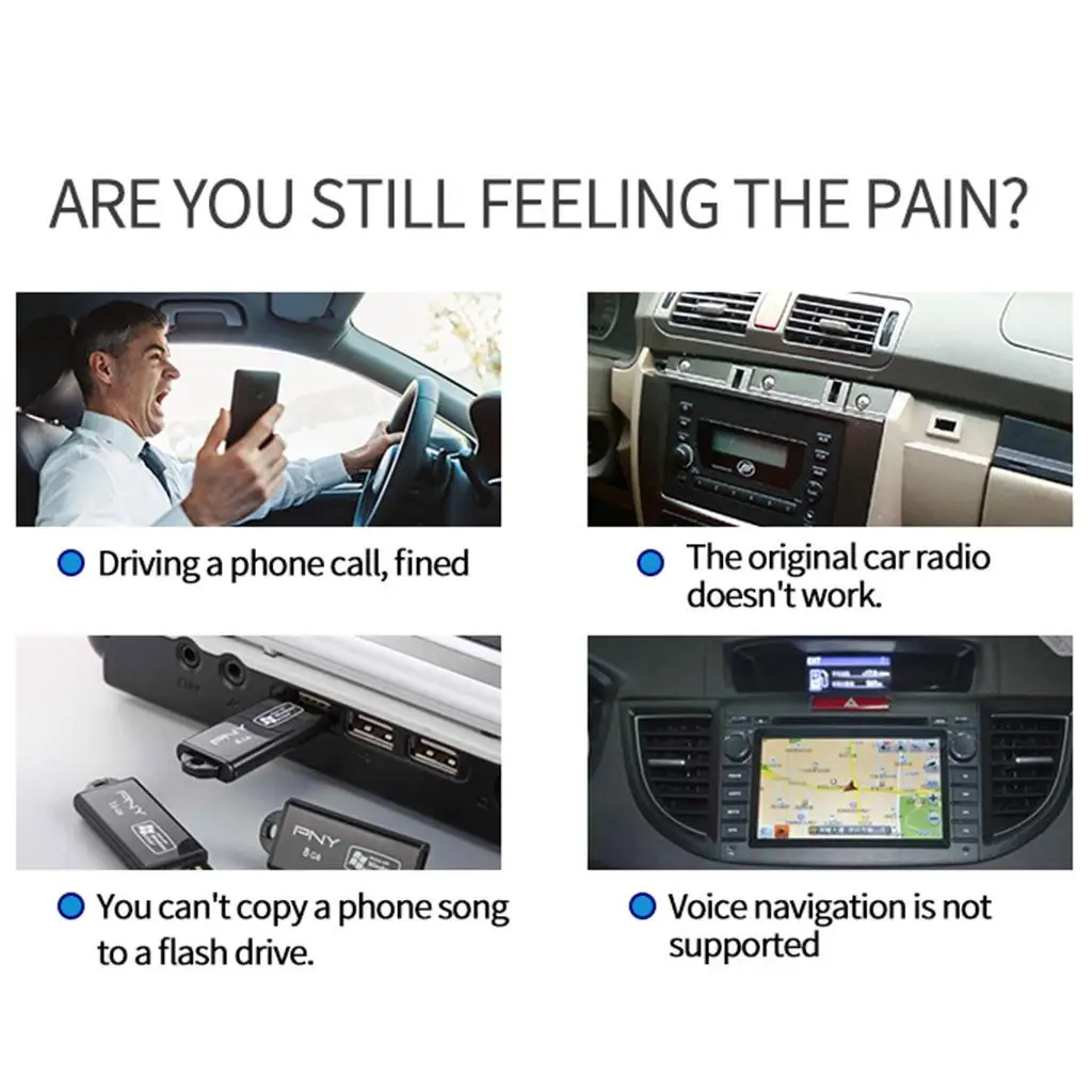 Car in-dash Stereo Player Bluetooth TF MP3 FM Radio Receiver Audio USB2.0