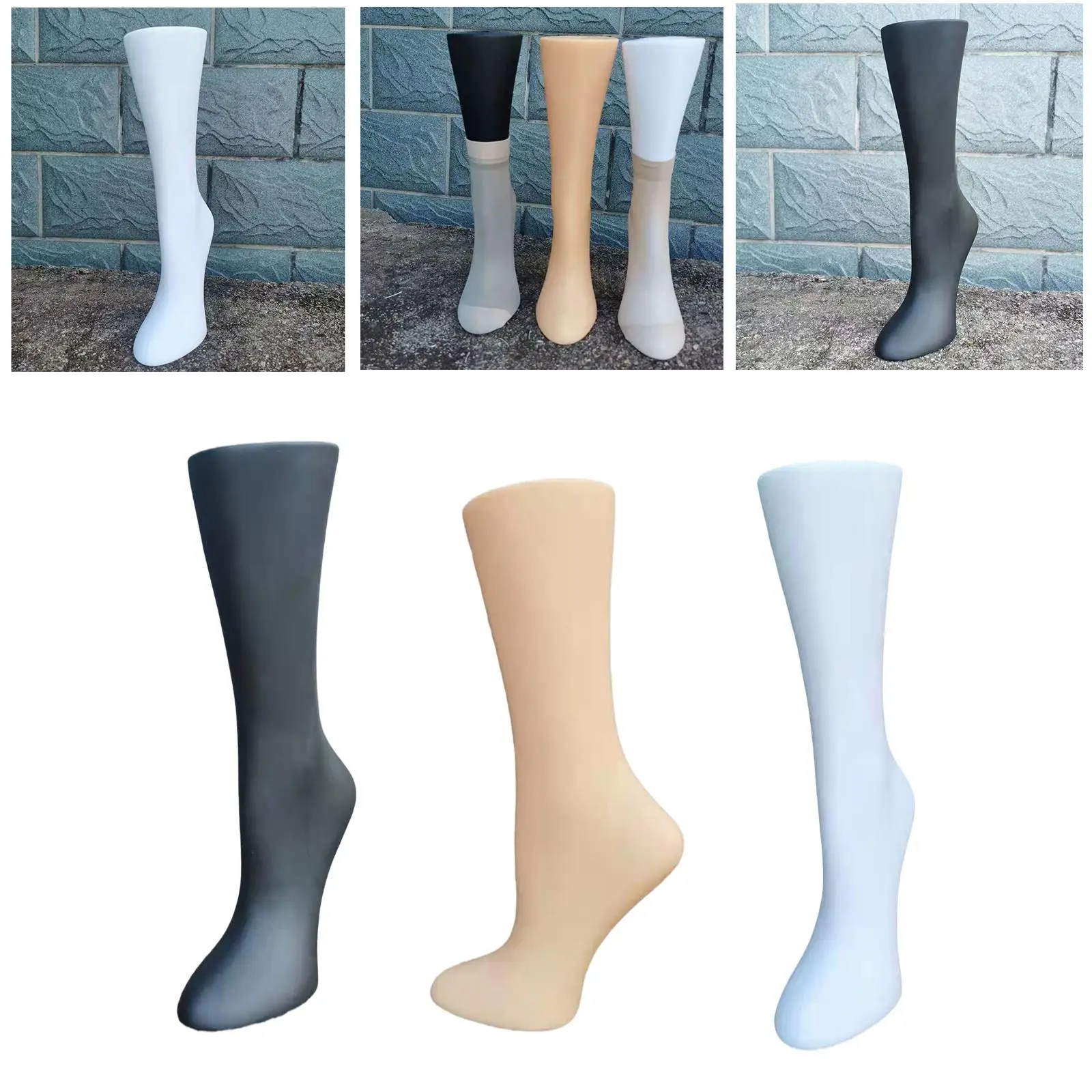 Female Display Stocking Accessories   Short Foot Adults