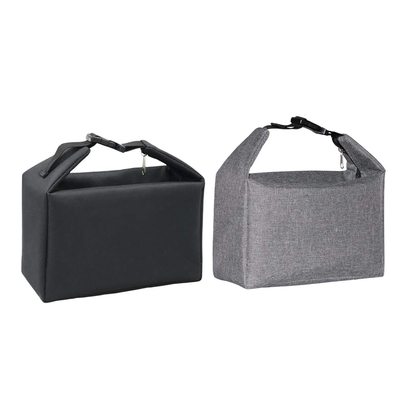 Portable  Insulated Lunch Box Handbag Can Be Compressed and Folded Waterproof Snack Bag Thickening Detachable Buckles