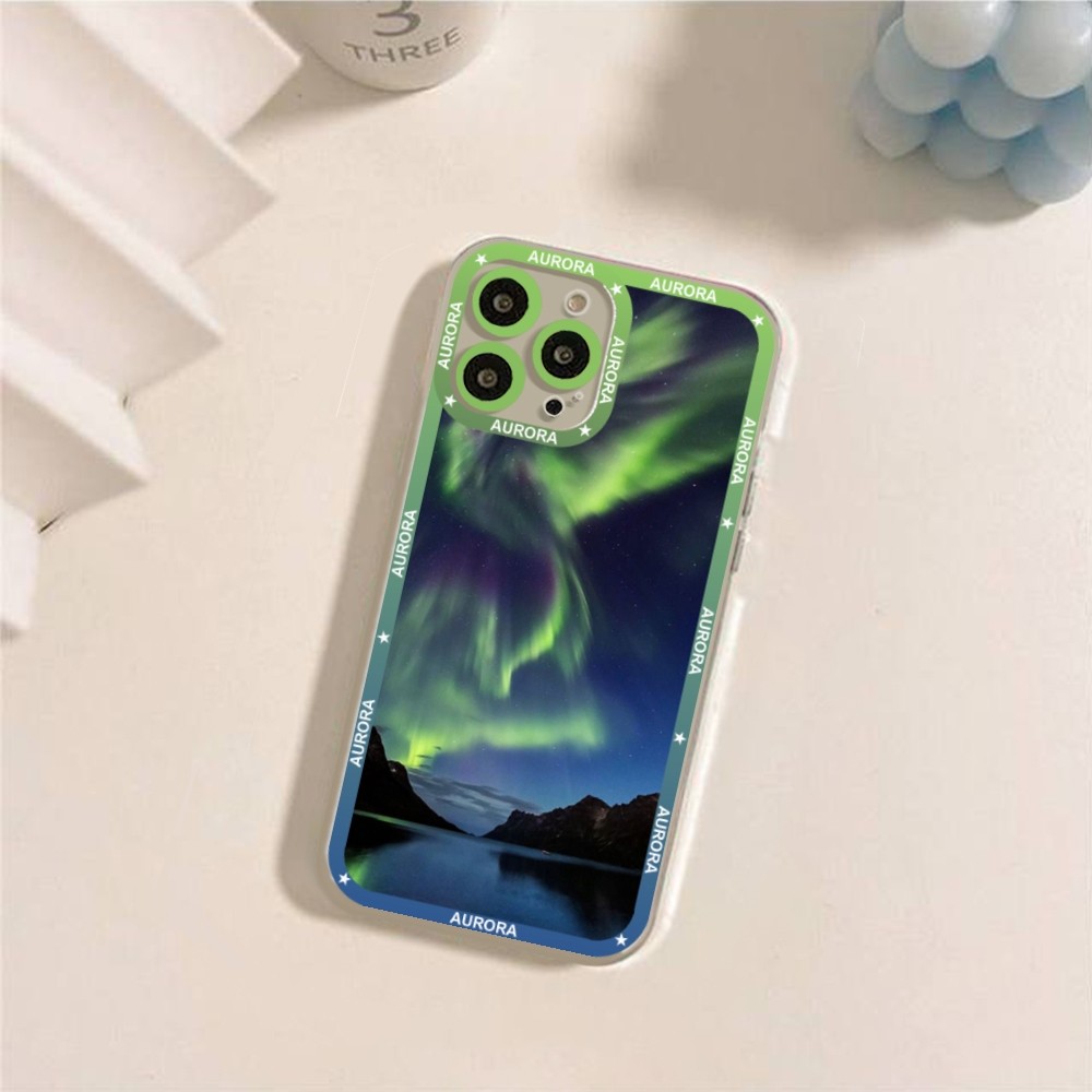 Чехол для телефона Prime Aurora Borealis для IPhone 11 12 13 Mini Pro Max  14 Pro Max | AliExpress