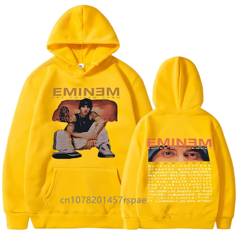 Title 13, Eminem Anger Management Tour 2002 Hoodie Vintag...