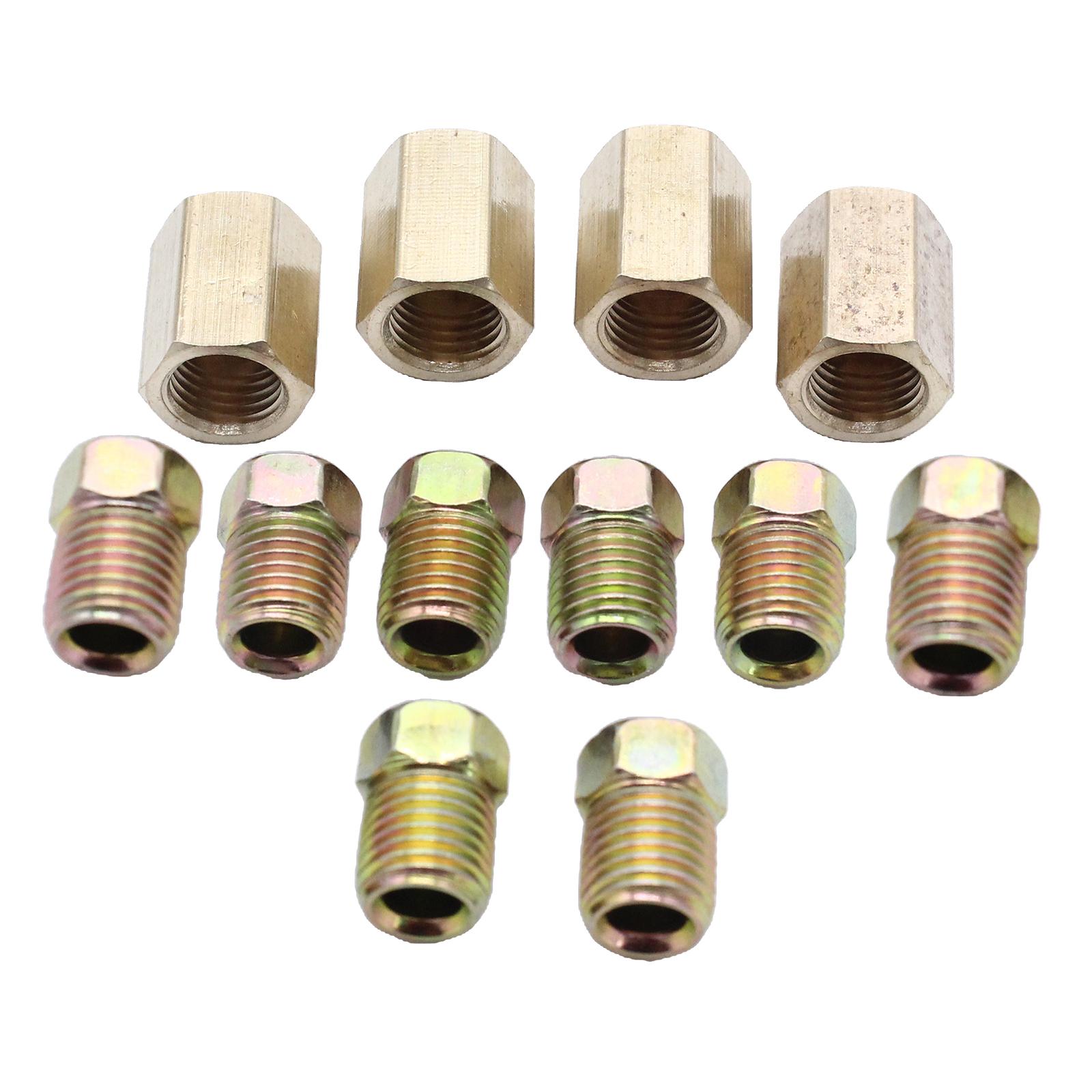 12x 3/8 Brake Line Fittings Assortment for 3/16