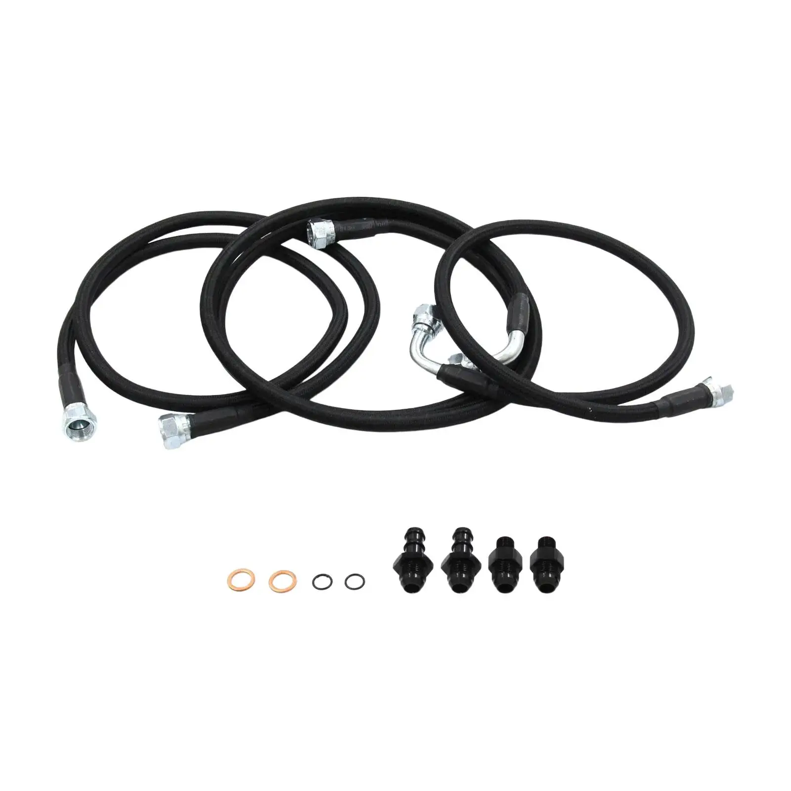 Transmission Cooler Hose Line Kit Replaces Accessory for 48RE Transmissions