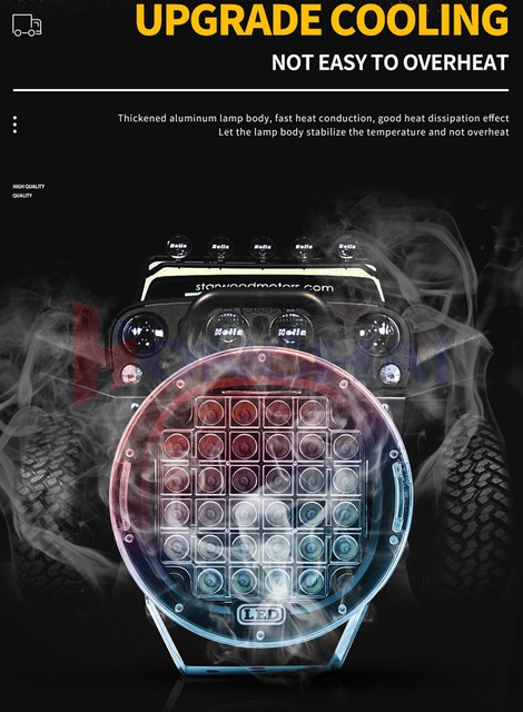 Barra Led RIGIDON 24 Pollici 180W | Per Fuoristrada E Camion | Impermeabile IP67 | 6000K Bianco - Foto 10