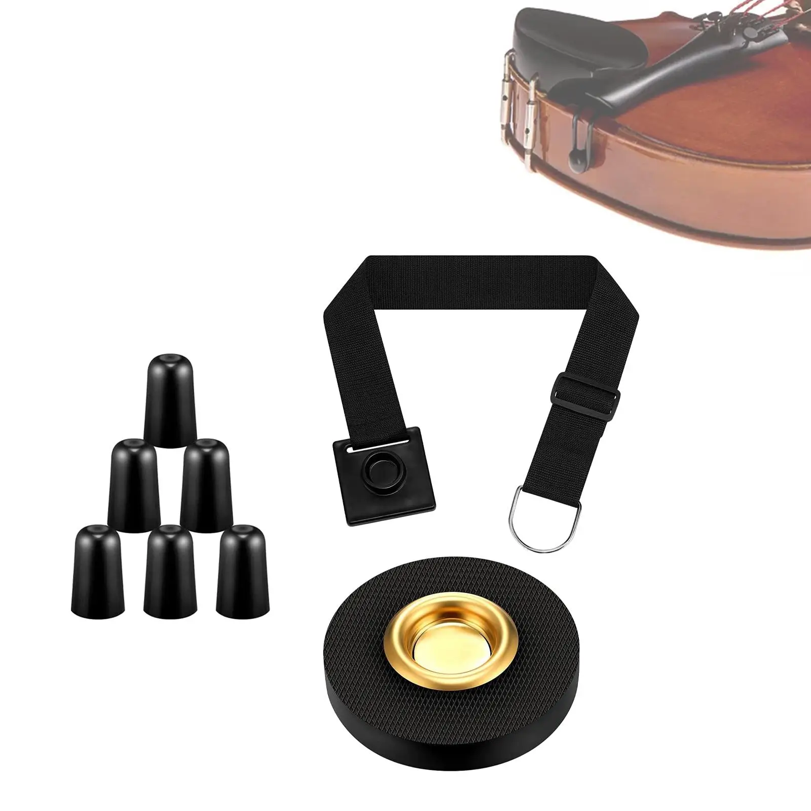 Replacement Cello AntiSlip Pad Cellos Accessories with Strap String Instrument Parts Durable Practical Nonslip Mat
