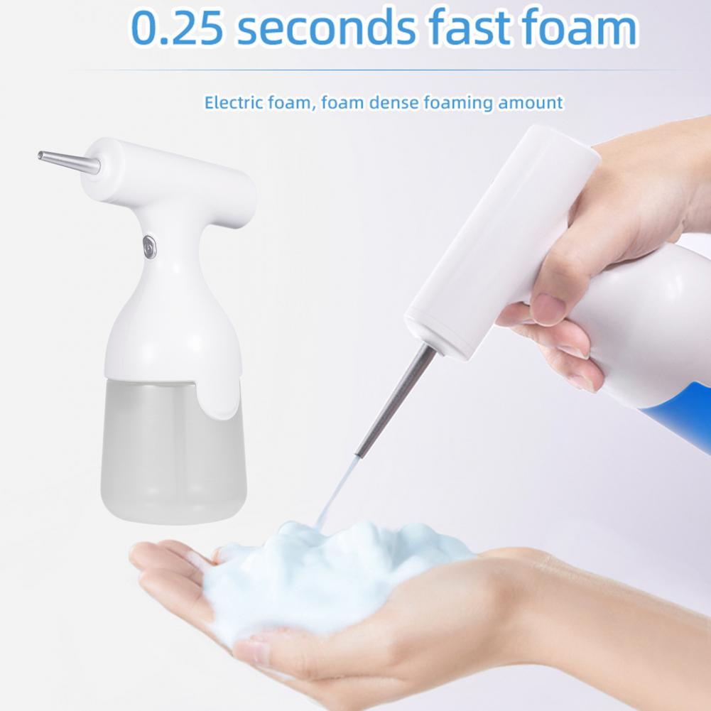 Description Picture 5 of item350mL Electric Foam Machine Large Capacity Waterproof Rechargeable Shampoo Shower Gel Facial Cleanser Foaming Maker For Bathroom