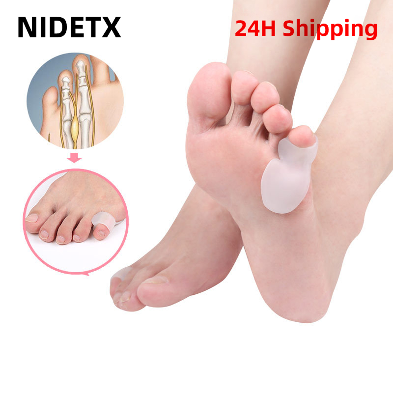 Best of 2pieces=1pair New Hot Sale Small Toe Varus Separator Bunion Overlapping Corrector Silicone Pad Thumb Valgus Straighten Orthosis Reviews & Tips