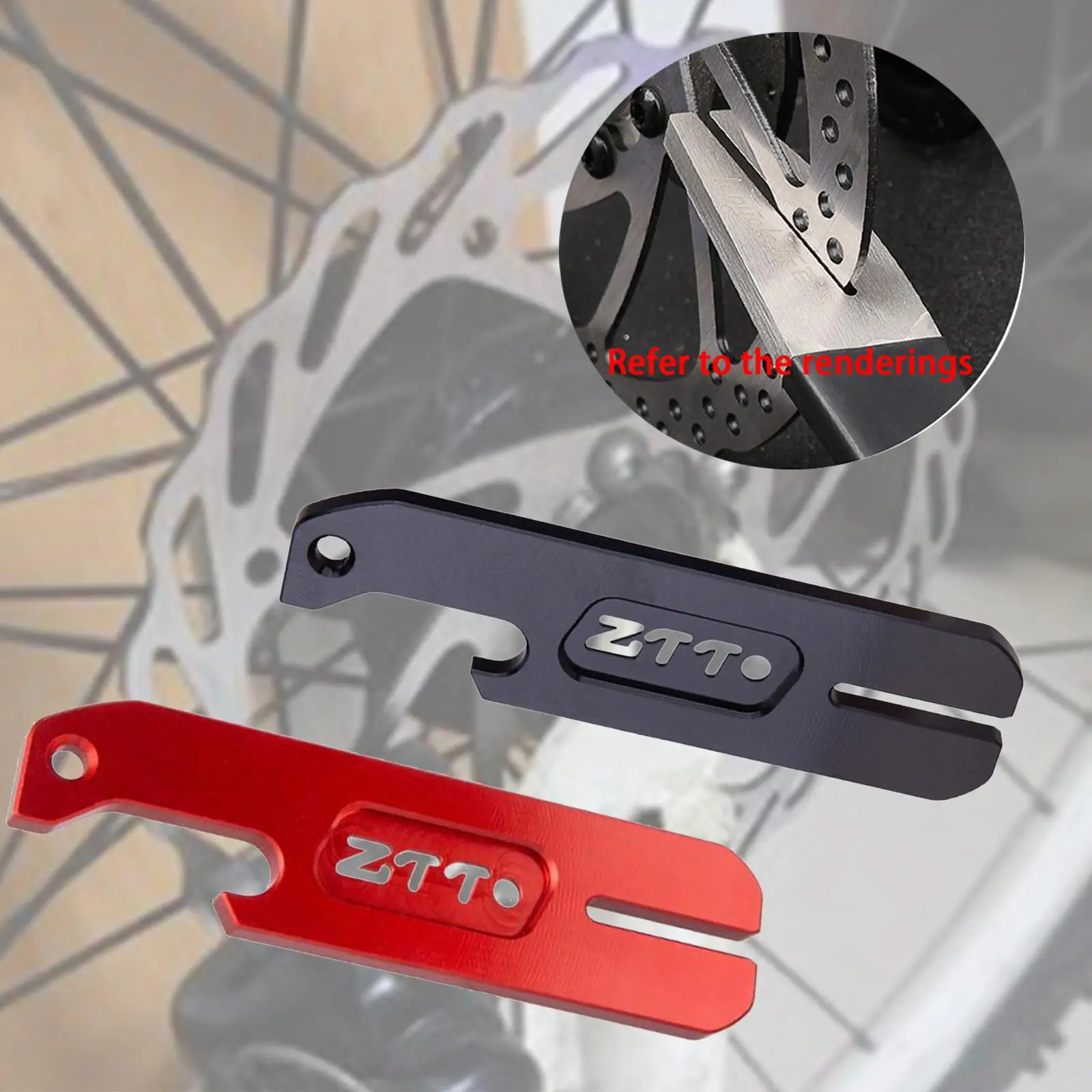 Disc Rotor Truing Wrench Aluminium Alloy Lightweight Cycle Disc Brake Truing Wrench Spanner  Tool