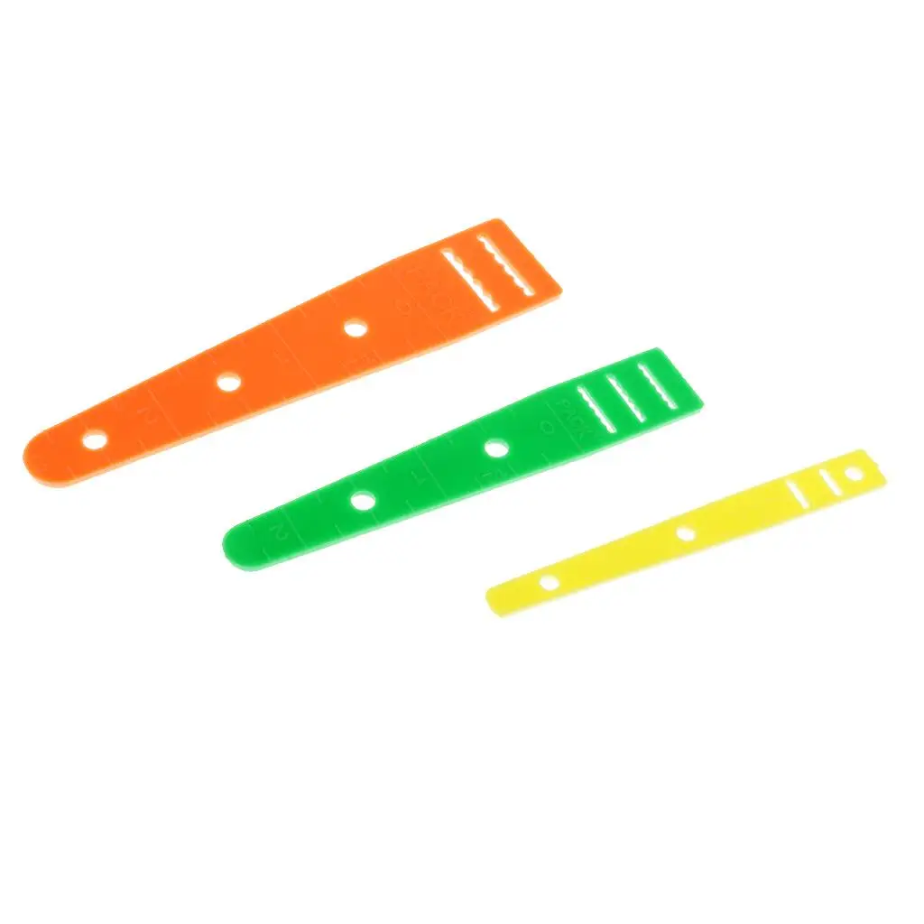 3pcs Assorted Plastic Elastic Guide Glides Threader Band Tool DIY Clothing Needleworking Sewing Accessories 6/11/16mm