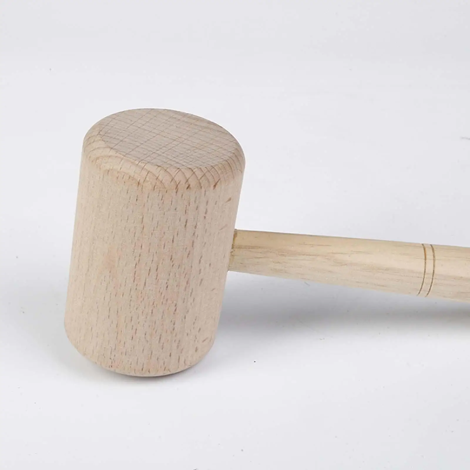 225mm Wooden Mallet Hammer Carving Mallet Anti Shedding Vintage Wooden Mallet Hand Hammer Accessory Wooden Hammer for Carving