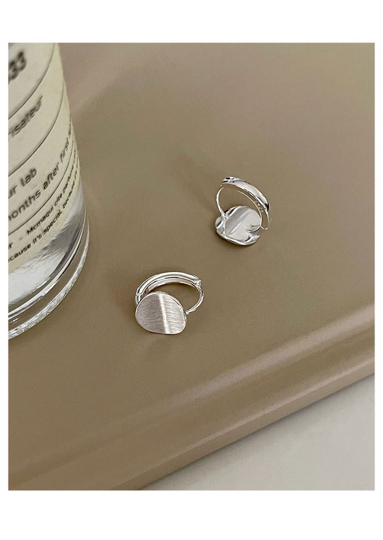 925 Sterling Silber Heißer Verkauf Koreanische Kreis Creolen Einfache Temperament Exquisite Heiße Semale Sexy Schmuck Geschenk – Detail 5