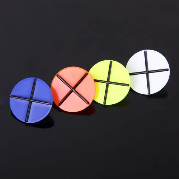 20pcs Round Cross Symbol Golf Ball Mark Golf Athlete Trainer Golf Accessories