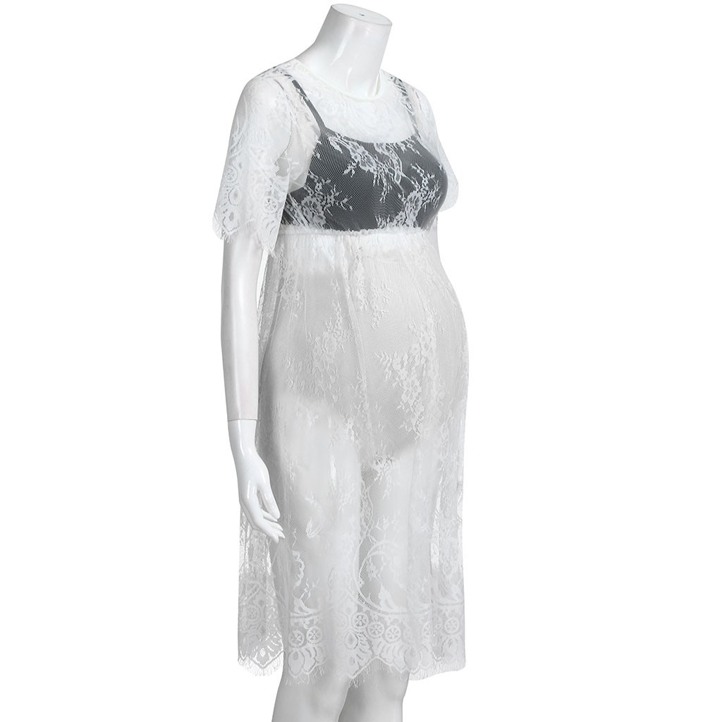 Pregnancy Lace Dress 8