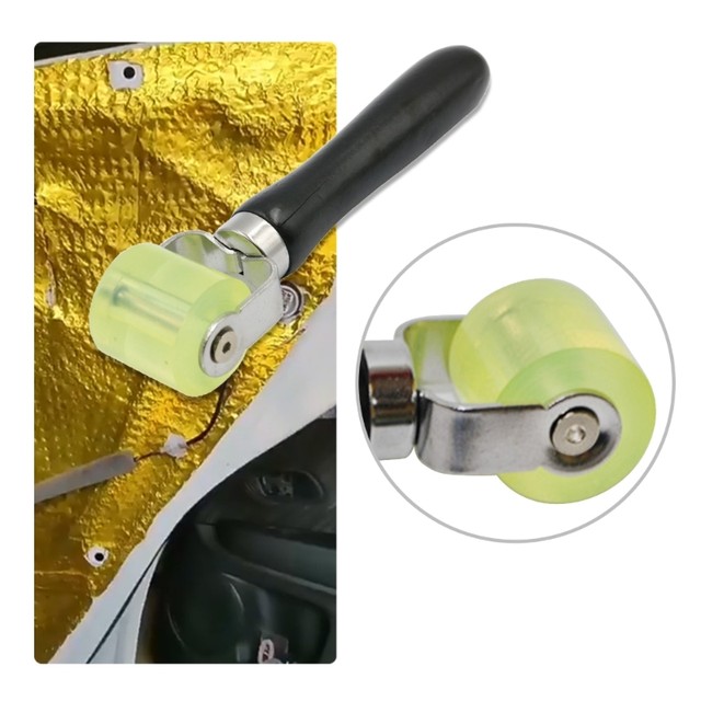 68UF Car Soundproofing Pressure Roller Sound Deadening Tool Application Rubber  Roller - AliExpress