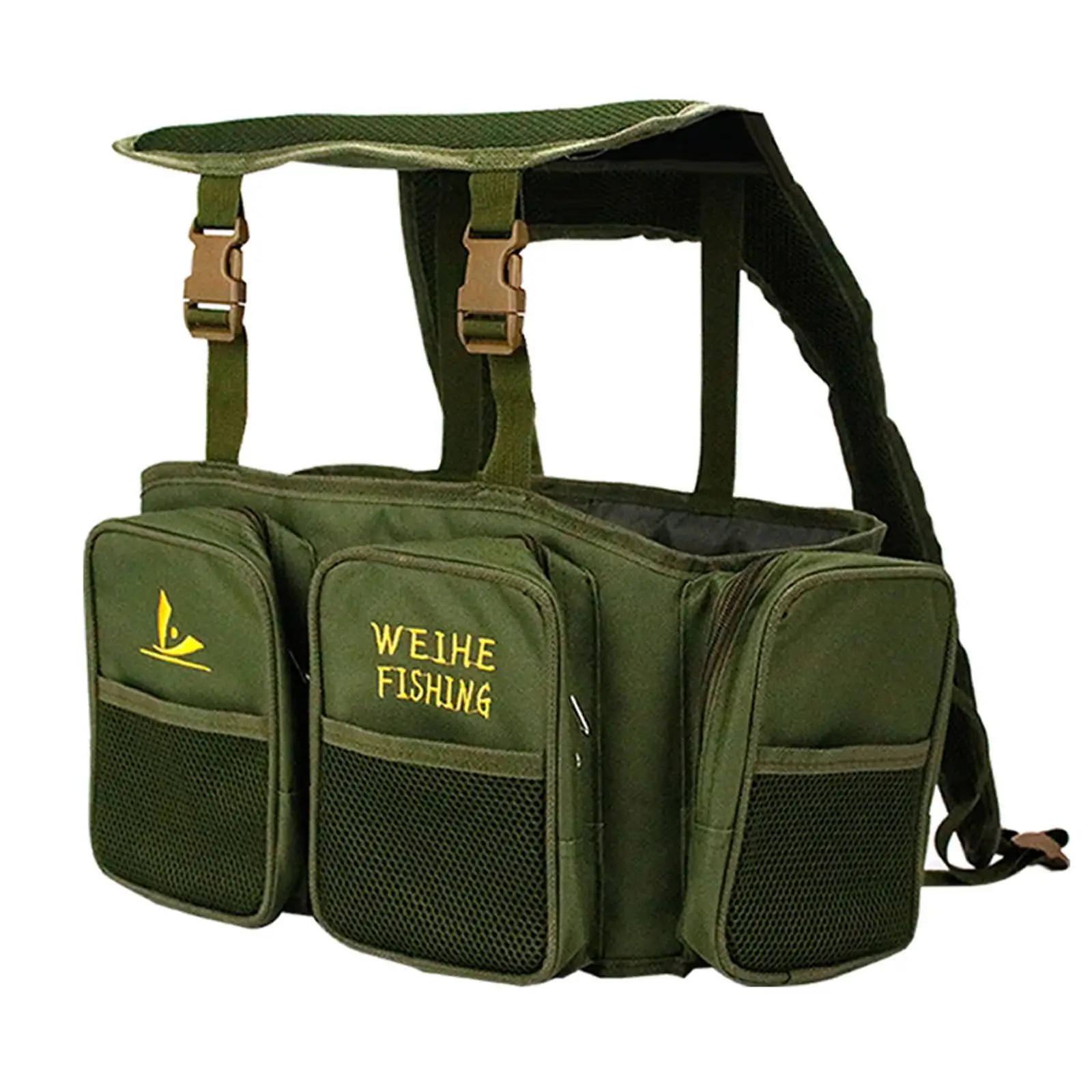 Multifunctional Fishing Tackle Storage Bag Case Nylon Backpack Lure Gears