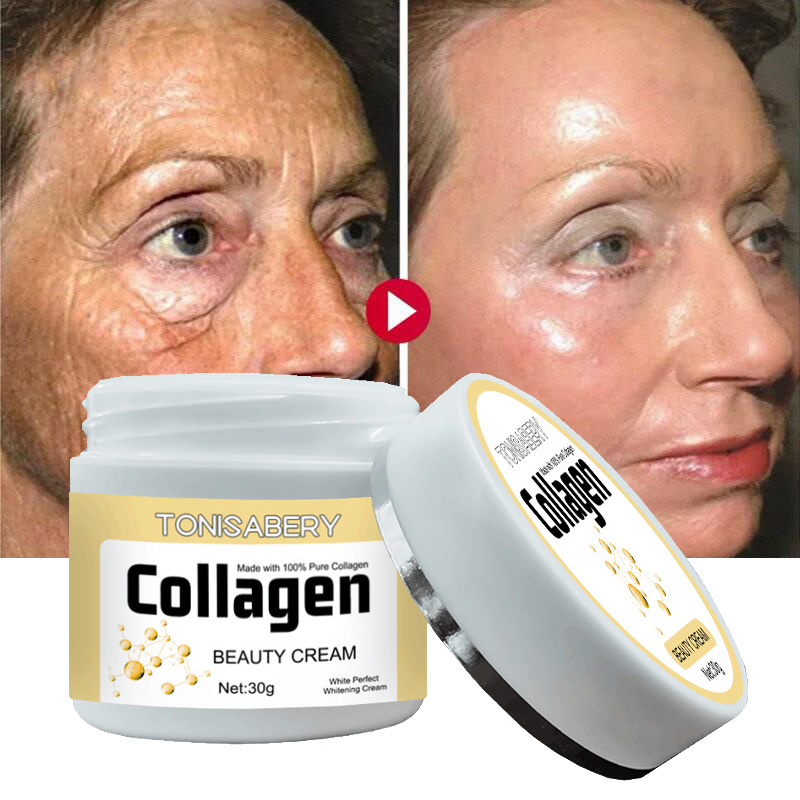 Best of Collagen Wrinkle Removal Cream Fade Fine Lines Firming Lifting Anti-aging Improve Puffiness Moisturizing Tighten Beauty Care Reviews & Tips