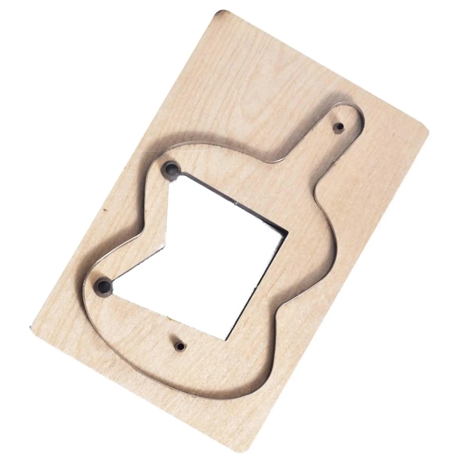 Key Sheath Wood DIY Practical Practice Leather Mini Keys Purse Making Die Cutting Stencil Leather Keys Case Template Accessories