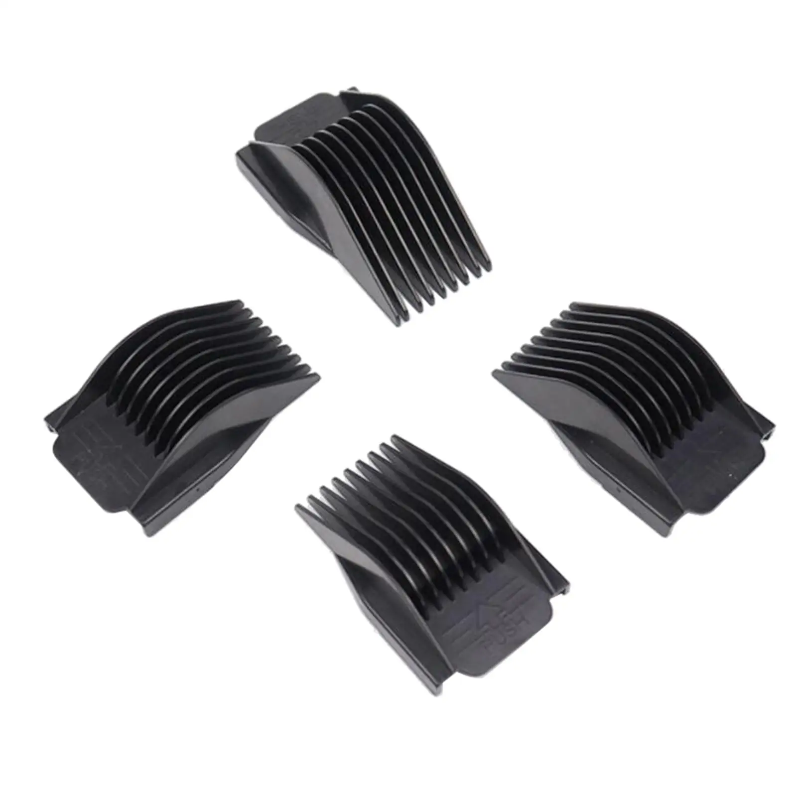 4Pcs Hair Trimmer Clipper Guards Guide Combs for Attachment Most Size Hair Clippers/Trimmers