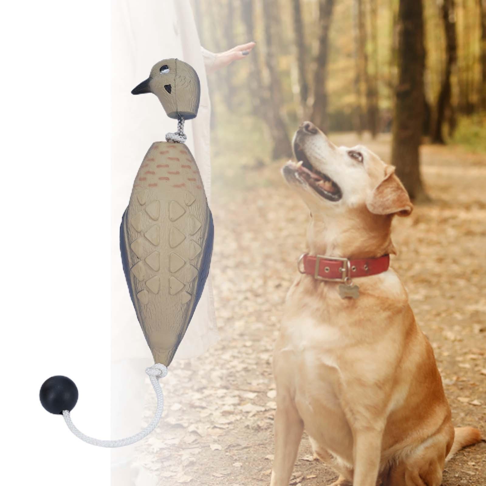 Hunting Decoy Waterproof Realistic Birds for Dog Training Dog Chew Toy Dove Decoy for Garden Yard Pool Landscape Farm Pond