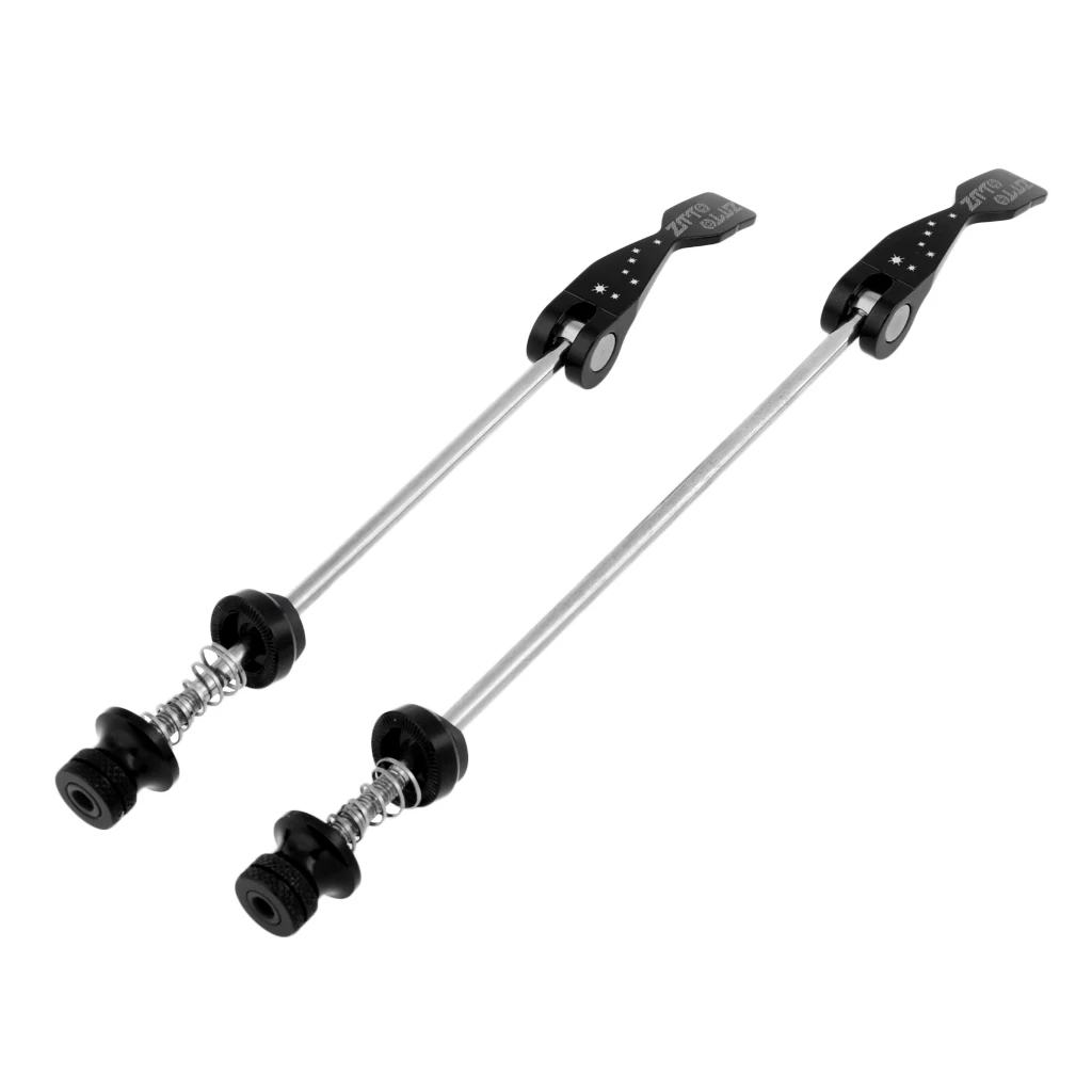 1 Pair MTB Quick Release Bicycle Hub, Road Mountain Bike Front & Rear Axle for