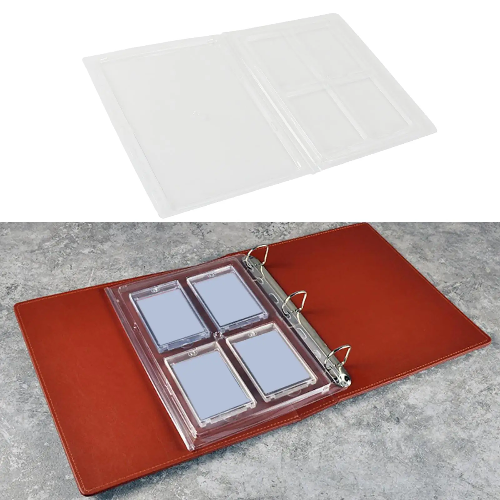 Transparent Album Cards Holder Protective Sleeves for Board Games Card