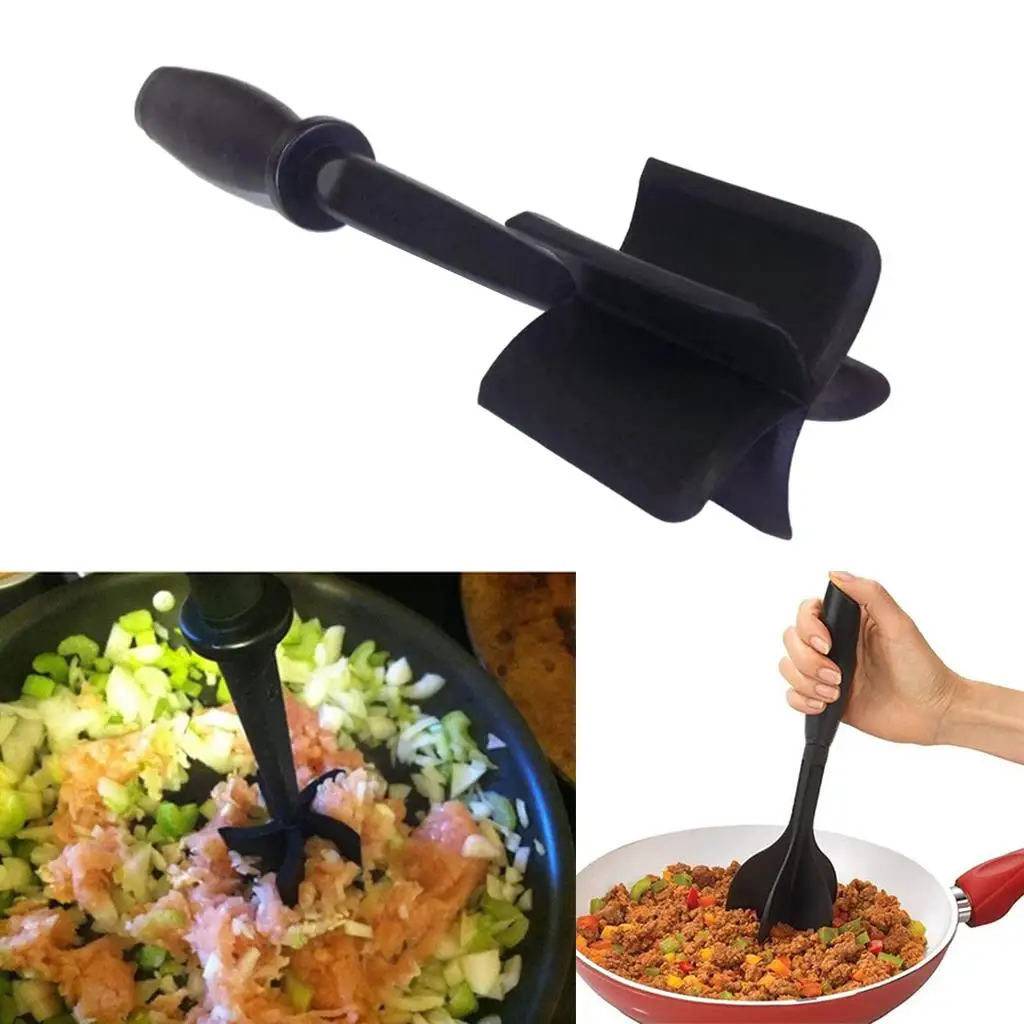 Meat Chopper Multifunctional Resistant ABS Plastic Hamburger Chopper Non Stick