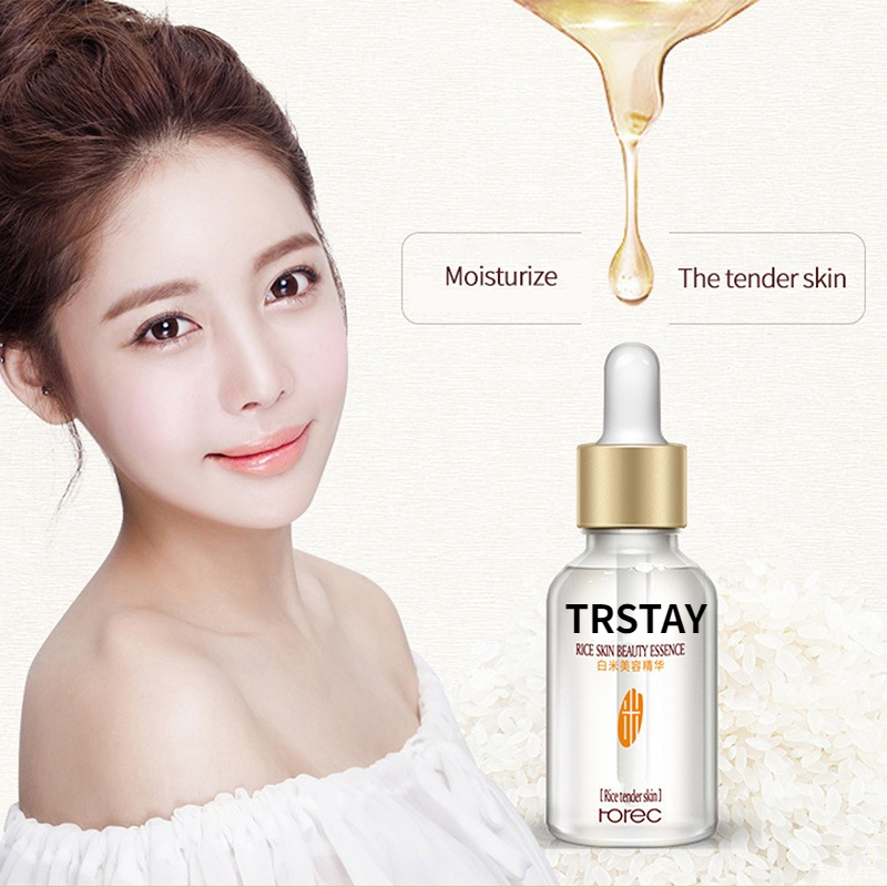 Best of White Rice Whitening Serum Face Moisturizing Cream Shrink Pores Brighten Enzyme Anti Wrinkle Anti Aging Skin Care Essence Reviews & Tips