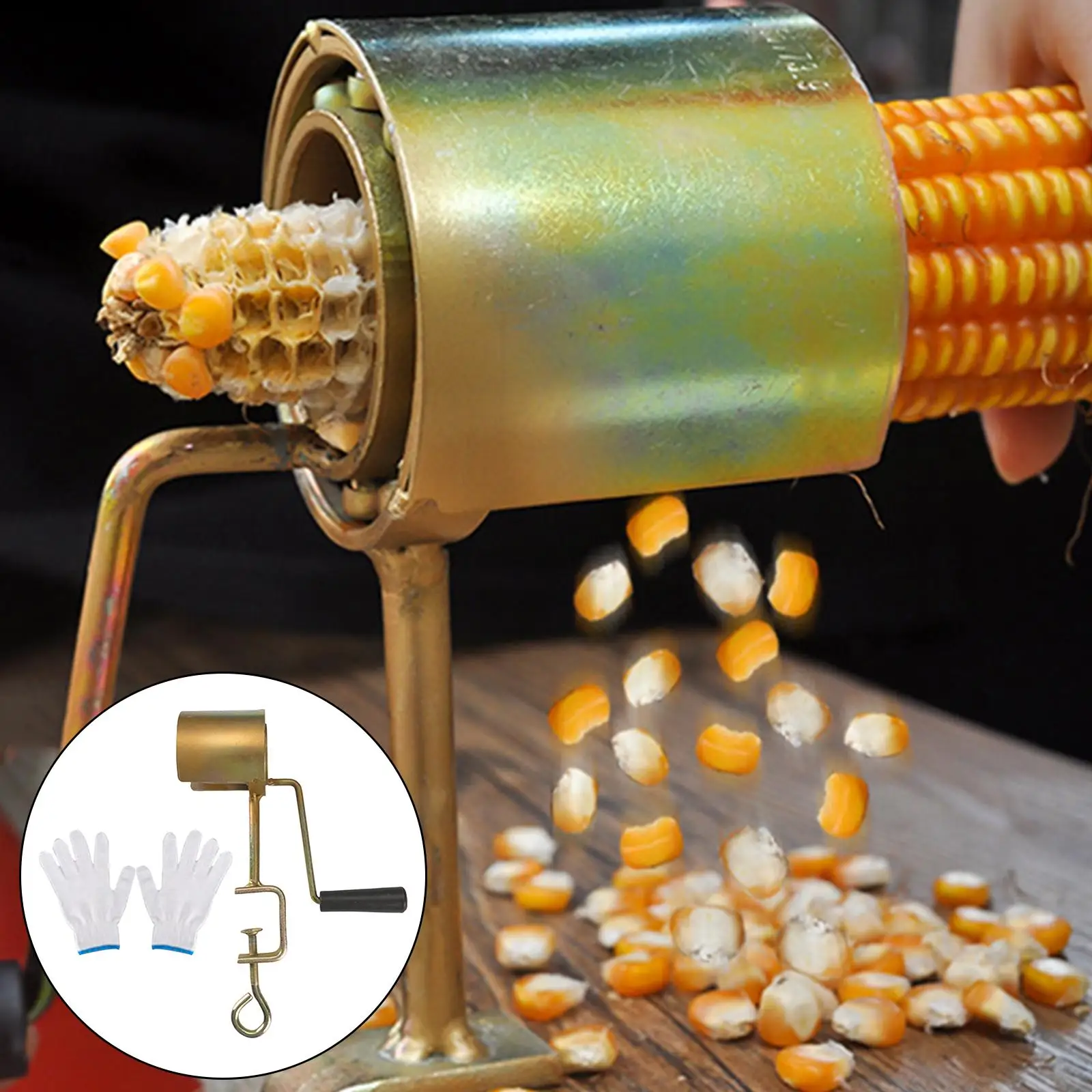 Professional Manual Corn Thresher Home Corn Peeling Tool Corn Stripper Tool
