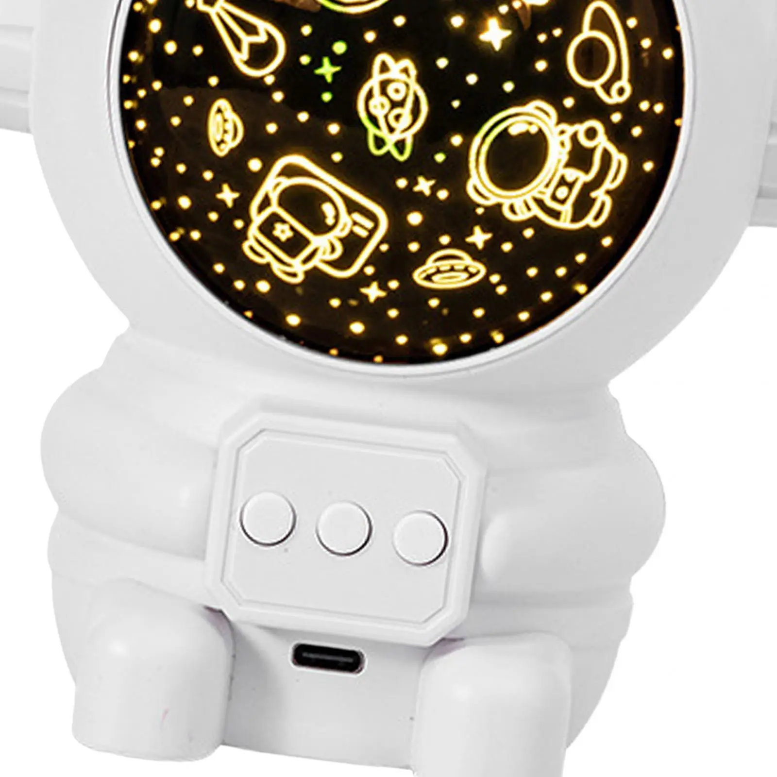 Astronaut Light Projector Decor Star Projector Galaxy Multicolor LED Lamp for Kids Bedroom Baby Toddlers Children Holiday Gift