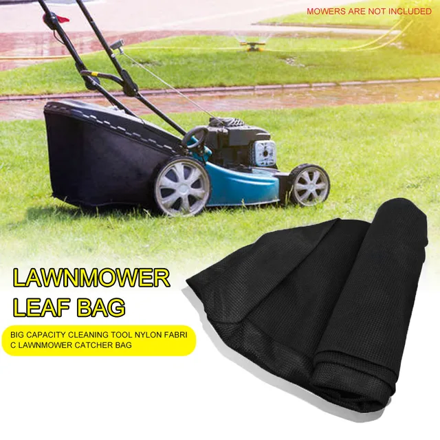 Durable Nylon Fabric Big Capacity Lawnmower Catcher Bag Leaf Pouch
