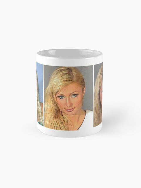 paris hilton mugshots Coffee Mug for Sale by blairSAVEDme